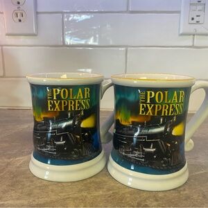 Polar Express Ceramic 3D Raised Design Mugs coffee hot chocolate